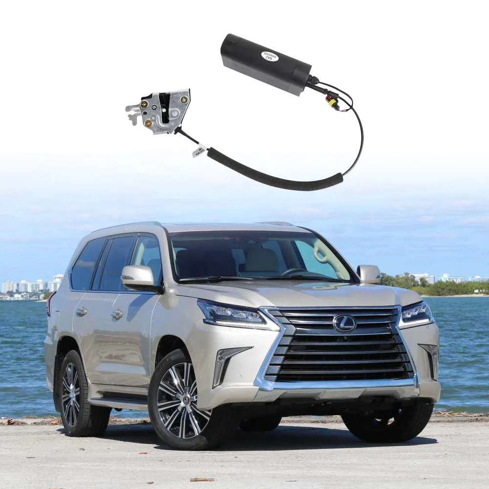 Автоматический Мягкий закрывающийся дверной замок для Lexus LX570 RX GX UX NX 2016