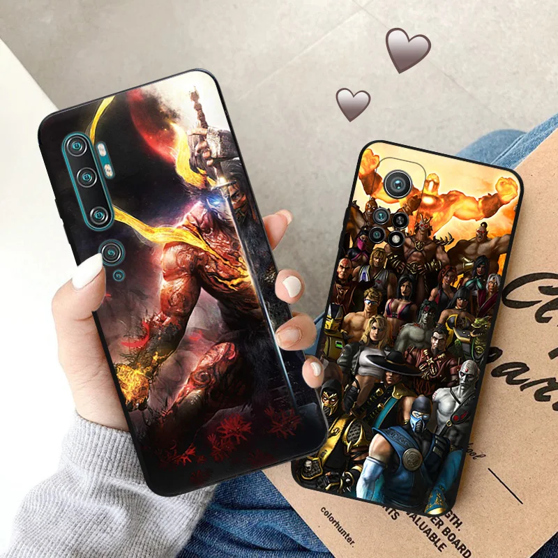 Фото Силиконовый мягкий чехол для телефона Redmi Note 13 Pro 4G 5G 12 12c 13c Note12 Xiaomi 12t 12x 13Lite 12Lite Mortal Kombat №4