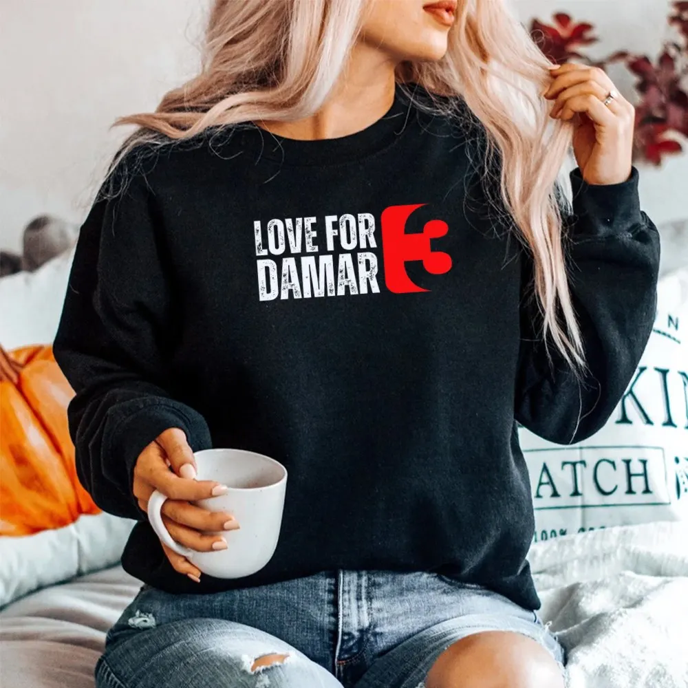 Фото Мужская футболка Haunt Reaper Love For Damar 3, рубашка Damar We Are With You Damar, Мужская футболка на заказ Rife с принтом №4