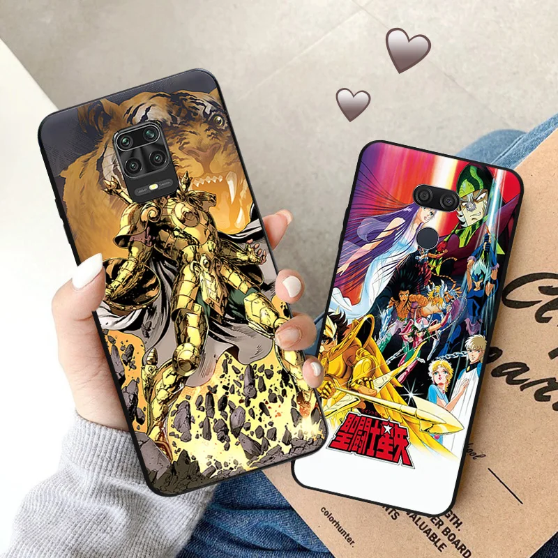 Фото Черная Противоударная искусственная конструкция Saint Seiya для LG K52 K40 K61 K41S K42 K51S K50 K71 G6 G7 k92 Moto G8 G71 G60 G51 G50 G31 G30 №4