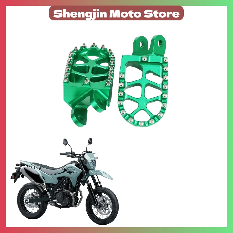 Подножки для Kawasaki KLX 250 300R 250s KLX300R KLR 650, подножки KLR650 KLX 650 250 S KLX650R KLX300SM