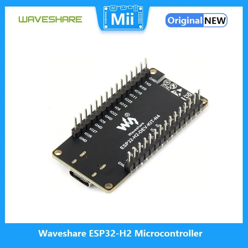 Фото Флэш-микроконтроллер Waveshare, 96 МГц, флэш-модуль, 4 Мб, поддержка BLE/Zigbee/Thread №2