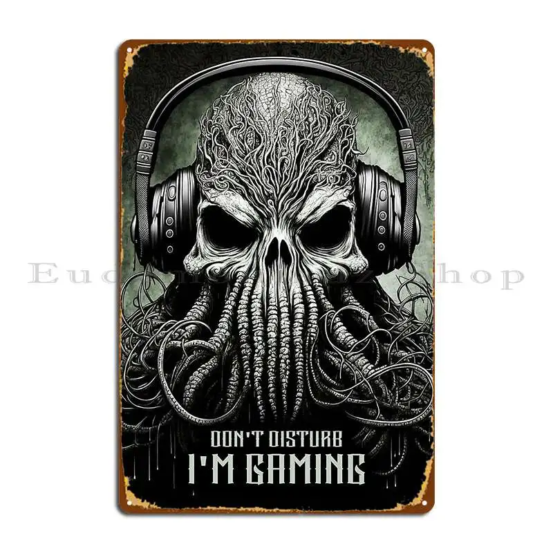 Cthulhu игровой металлический знак, таблички на заказ, железная фотография, плакат