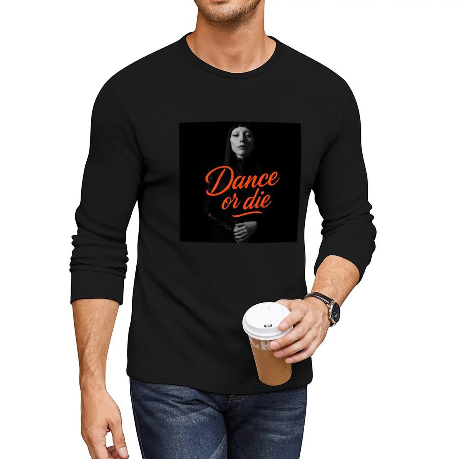 Длинная футболка Lady Gaga Mayhem Tour Dance or Die, эстетичная одежда, одежда в стиле хиппи, футболки, мужская футболка