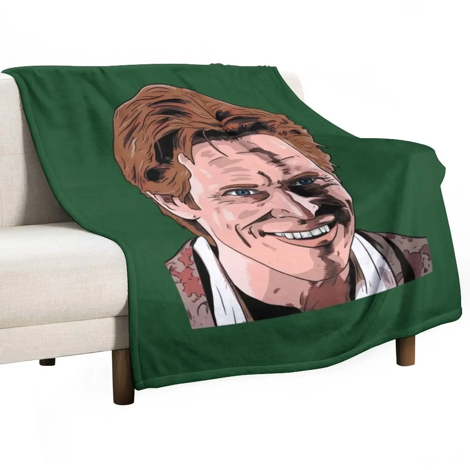 Willem Dafoe, зеленое Гоблинское одеяло, одеяла для детей, пушистая манга, тяжелые одеяла