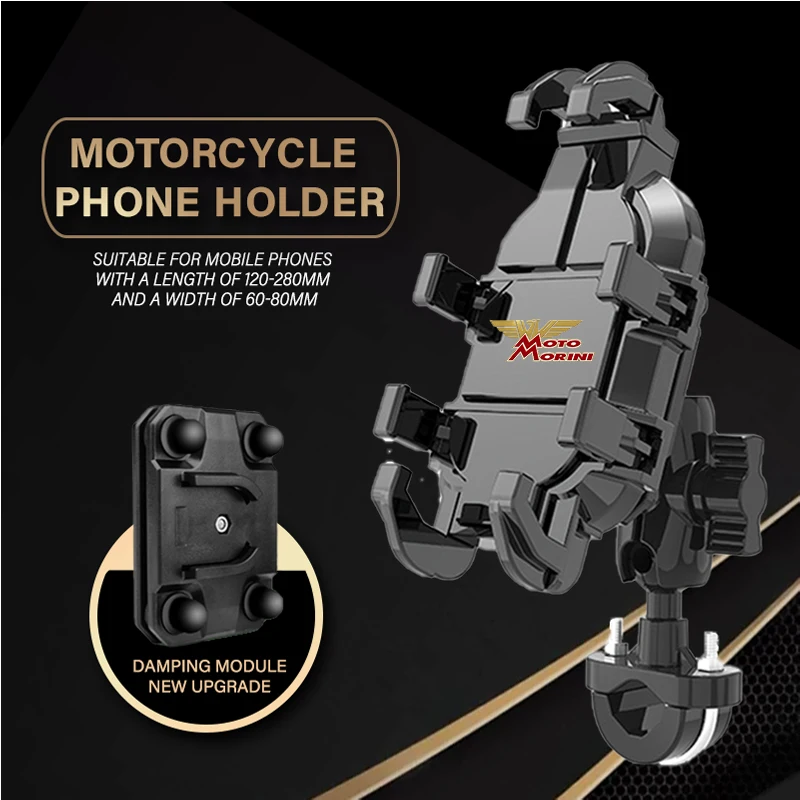 Для Moto Morini SEIEMMEZZO SCR STR XCape X Cape 650 650X логотип мотоциклетный телефон навигационный держатель GPS амортизатор сплав