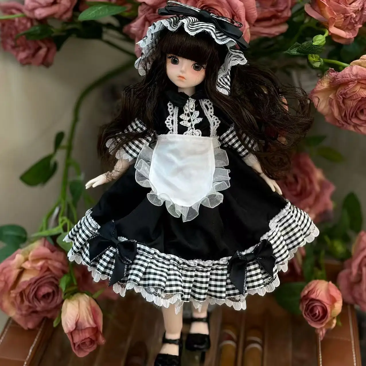 Одежда для кукол BJD, 6 минут, 30 см, аксессуары для BJD, комплект сменной юбкой принцессы, женская принцесса (без куклы)