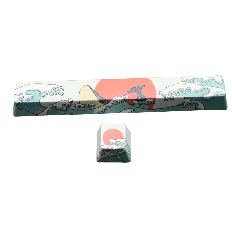 Колпачки OEM-профиля с 2 клавишами PBT Dye Sub Keycap для механической клавиатуры SPACE