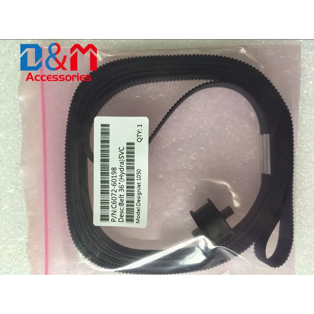 5Pcs Compatible new Carriage Belt C6072-60198 For HP desigh 1050 1055CM 1055C 36 inch plotter belt Carriage belt