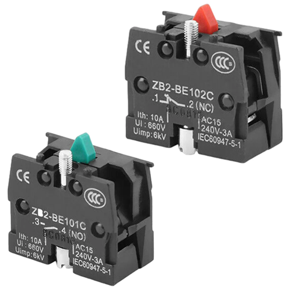 ZB2 BE101C BE102C кнопочный джойстик-переключатель 1NO 1NC 10A 600V электрическая запасная часть для управления машиной и оборудованиями (art.: 3920d0ac4baa4) - 3920d0ac4baa4