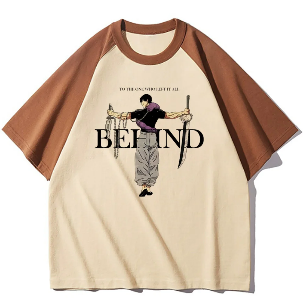Toji tshirt girl University Colorful 80s Classic Punk t shirt hip hop Grunge Pop Culture anime kawaii women