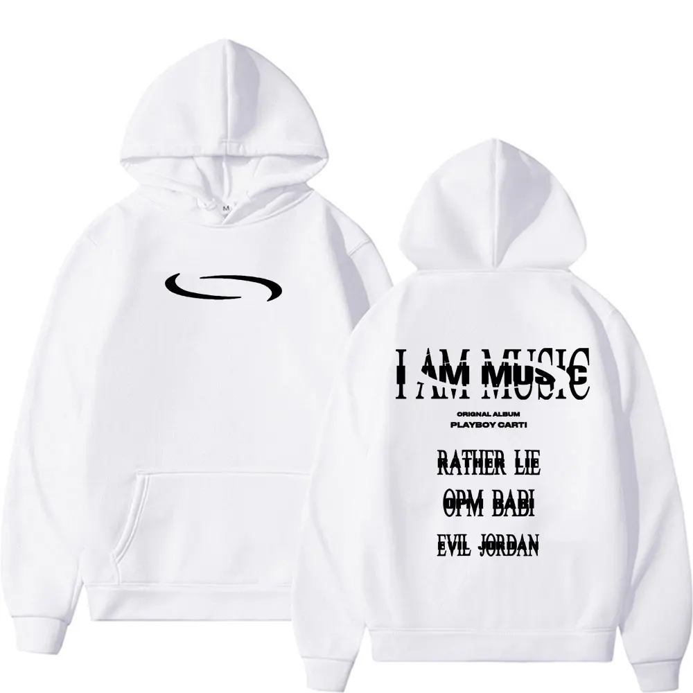 Playboi Carti I Am Music Album Толстовка Rather Lie Opm Babi Evil Jordan Толстовка с принтом Мужчины Женщины Harajuku Мода Хип-Хоп с капюшоном (art.: 3920cd40463b1) - 3920cd40463b1