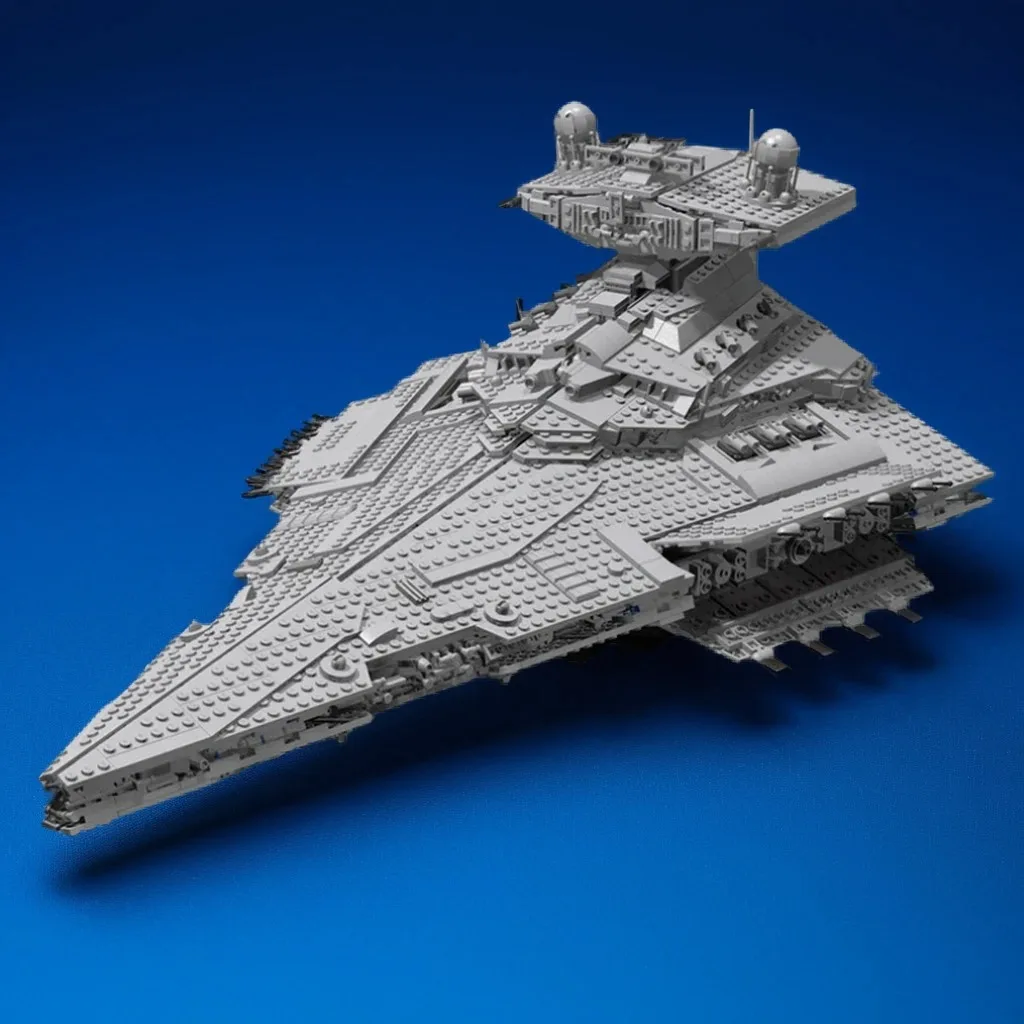 2165 шт. Moc Victory II Star Destroyer Star Batter Imperial Medium военный корабль Diy образовательная модель строительные блоки игрушки на день рождения подарок