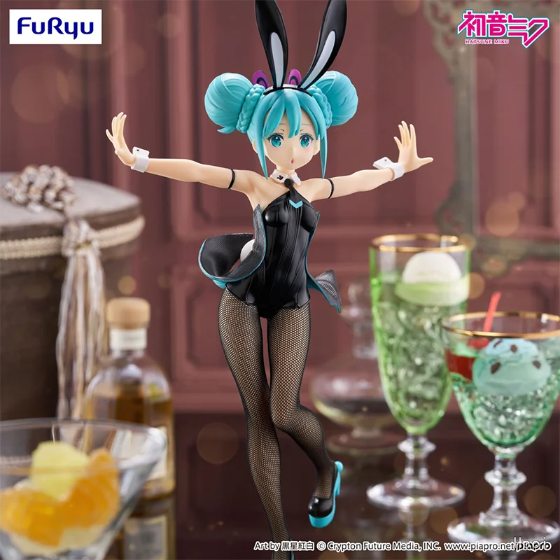 Фото 【100% подлинный】FuRyu, оригинальная фигурка Hatsune Miku BiCute Bunnies Hatsune Miku, модель персонажа аниме, украшение, подарки, режим игрушек №5
