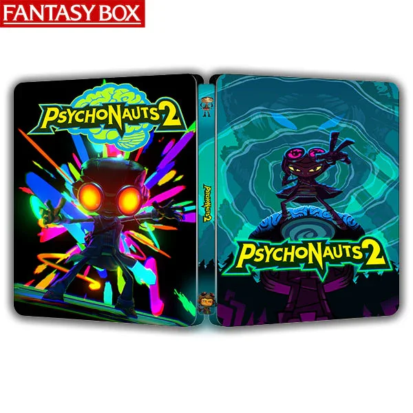 Psychonauts 2 Raz Edition Steelcase FantasyBox (по индивидуальному заказу, стальной корпус, игровой компакт-диск в комплект не входит)