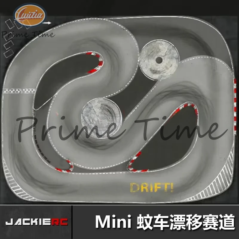 RC Mosquito Car Track 1/28 MINI-Z RW00 DRZ GLD BMX Моделирование автомобиля от комаров, Профессиональная дорожка для дрифта