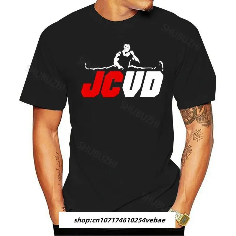 Модные футболки, новинка, кровоsport, Жан-Клод Ван Дамме Jcvd, круглый вырез, 100% хлопок