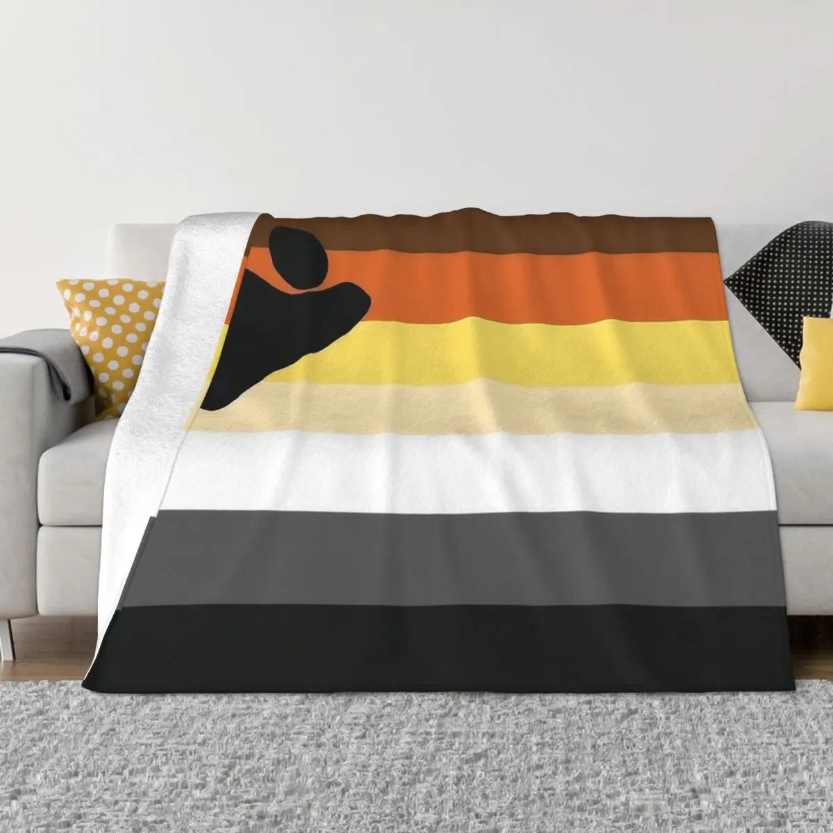 Фланелевые одеяла Bear Pride ЛГБТ Yaoi Boy Love, пользовательские Пледы для дома, 200x150 см, ковер