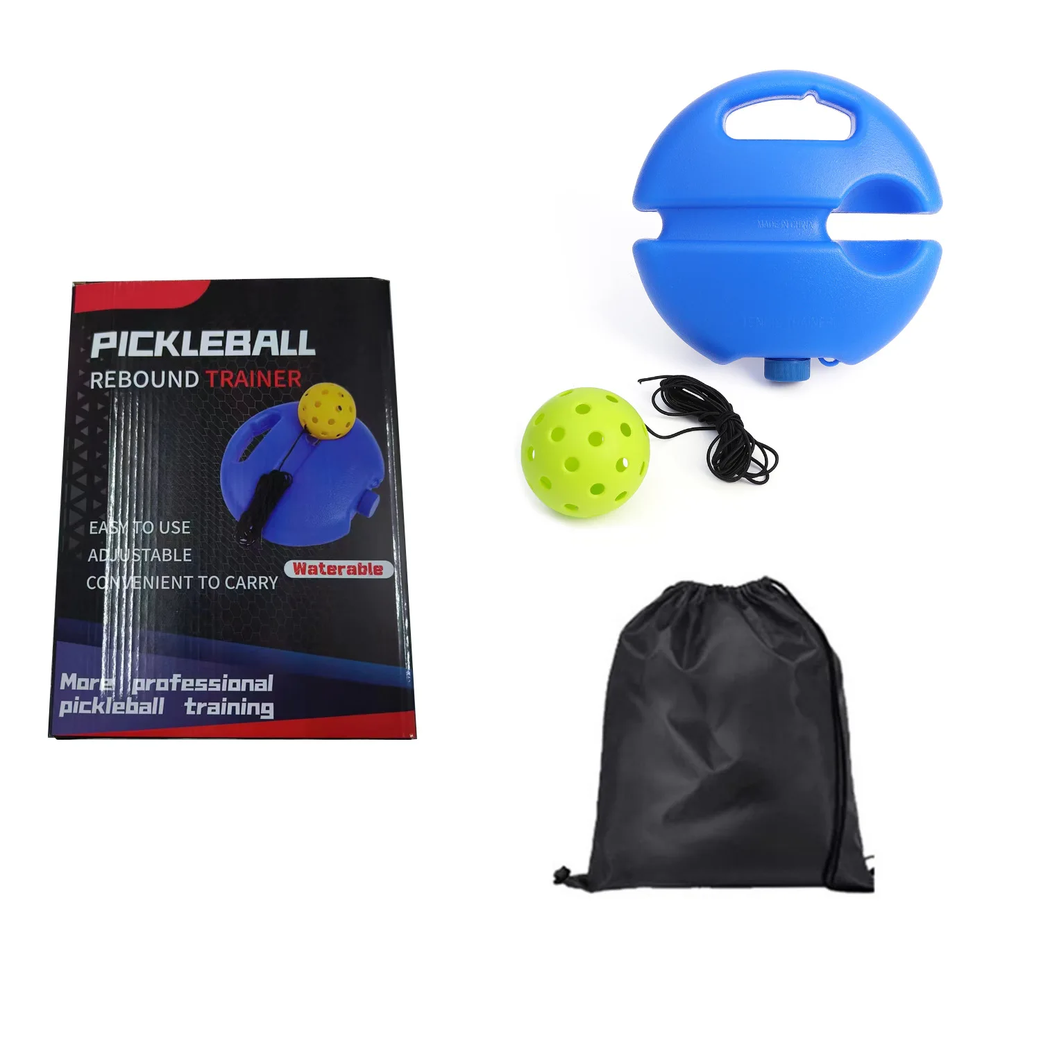 Набор для тренировок Pickleball, новинка 2024 года, Высокоэластичный PE 40-Hole 74 мм, диаметр шара, высокое качество, Прямая поставка с завода