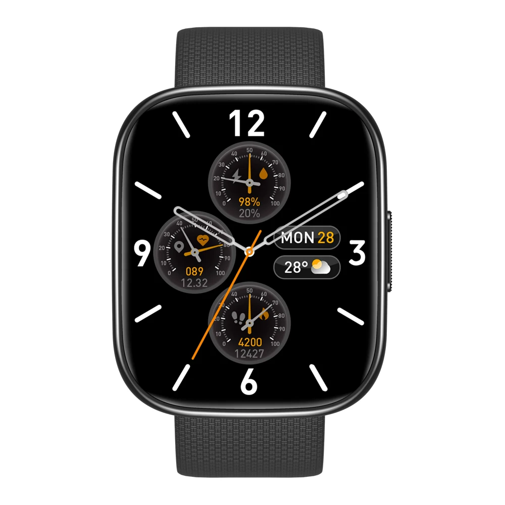 Смарт-часы Zeblaze GTS 3 Plus, 2 дюйма, 15 дюймов