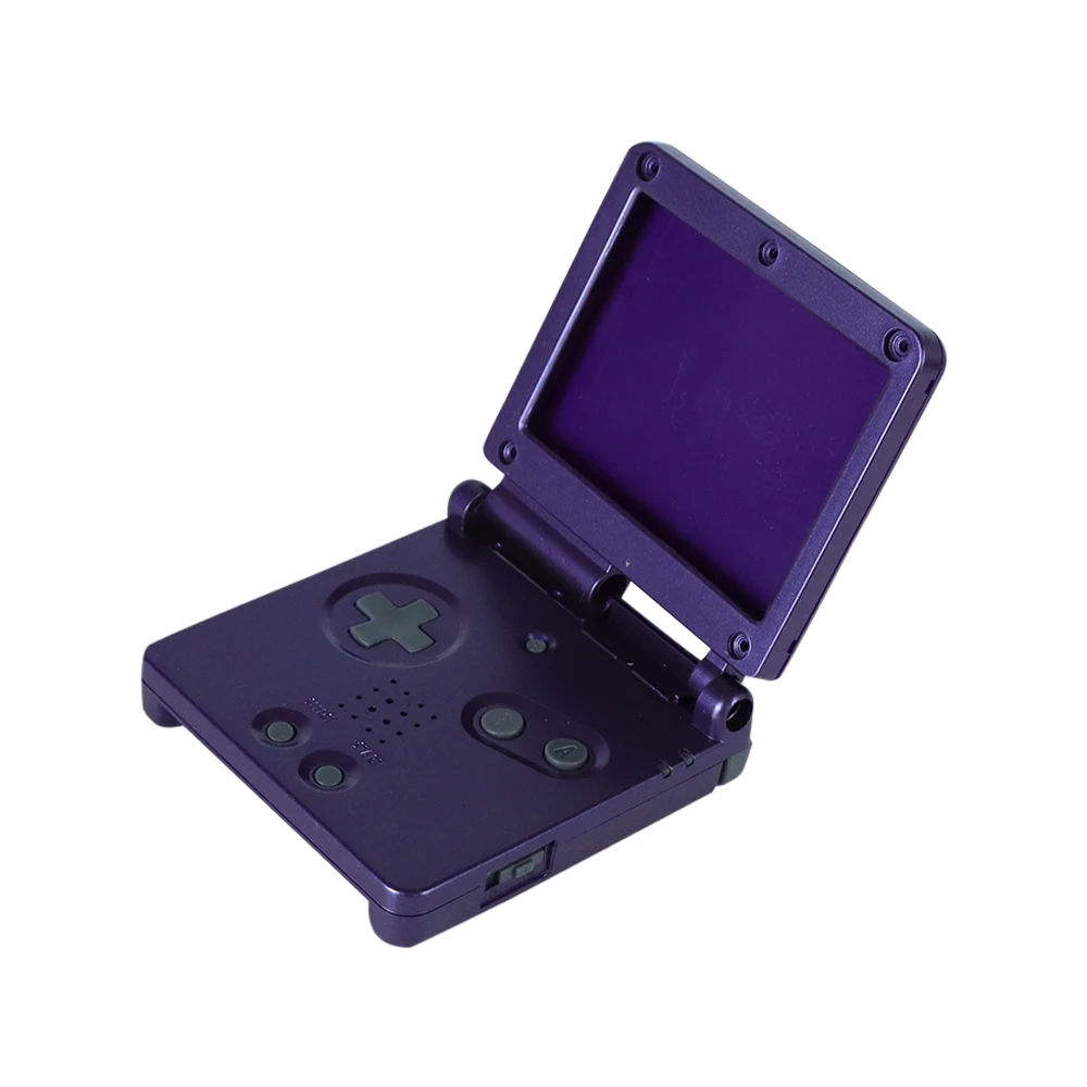 Фото Сменный корпус игровой консоли с кнопками для GBA SP Game Boy Advance SP матовая крышка винты Кнопка этикетка игровые аксессуары №3