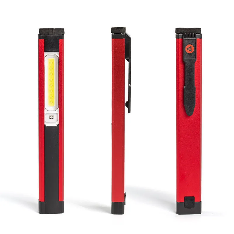 Фото Мощный USB перезаряжаемый светодиодный фонарик COB, магнитный УФ-светильник, ручная вспышка, фонарик для кемпинга, рабочий светильник, магнитная лампа a1 №5