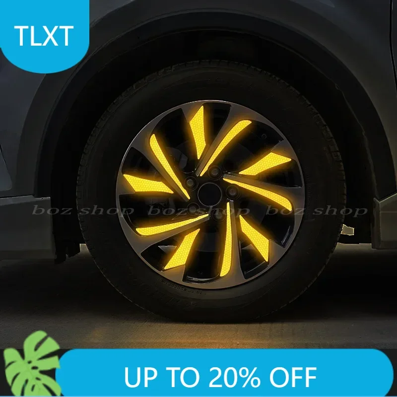 Для Toyota IZOA CHR модифицированное колесо автомобиля, специальная наклейка на колесо, декоративное колесо, ремонт царапин, наклейка из углеродного волокна, аксессуары