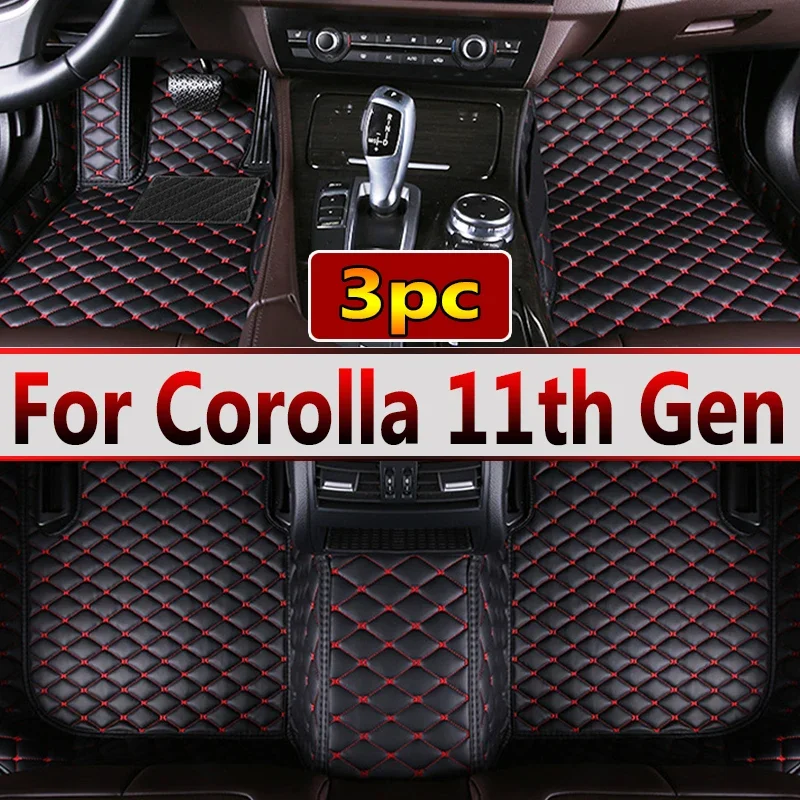 Car Floor Mats For Toyota Corolla 11th Gen. Non-Hybrid 2014 2015 2016 2017 2018 Custom Auto Carpet Cover Interior Accessories