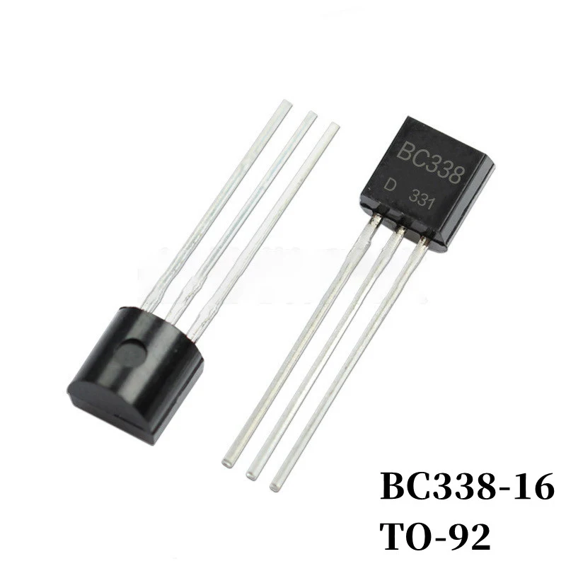 100Pcs BC338-16 BC338-25 BC338-40 BC337-16 BC337-25 BC337-40 DIP транзистор TO-92 NPN биполярный усилитель транзистор
