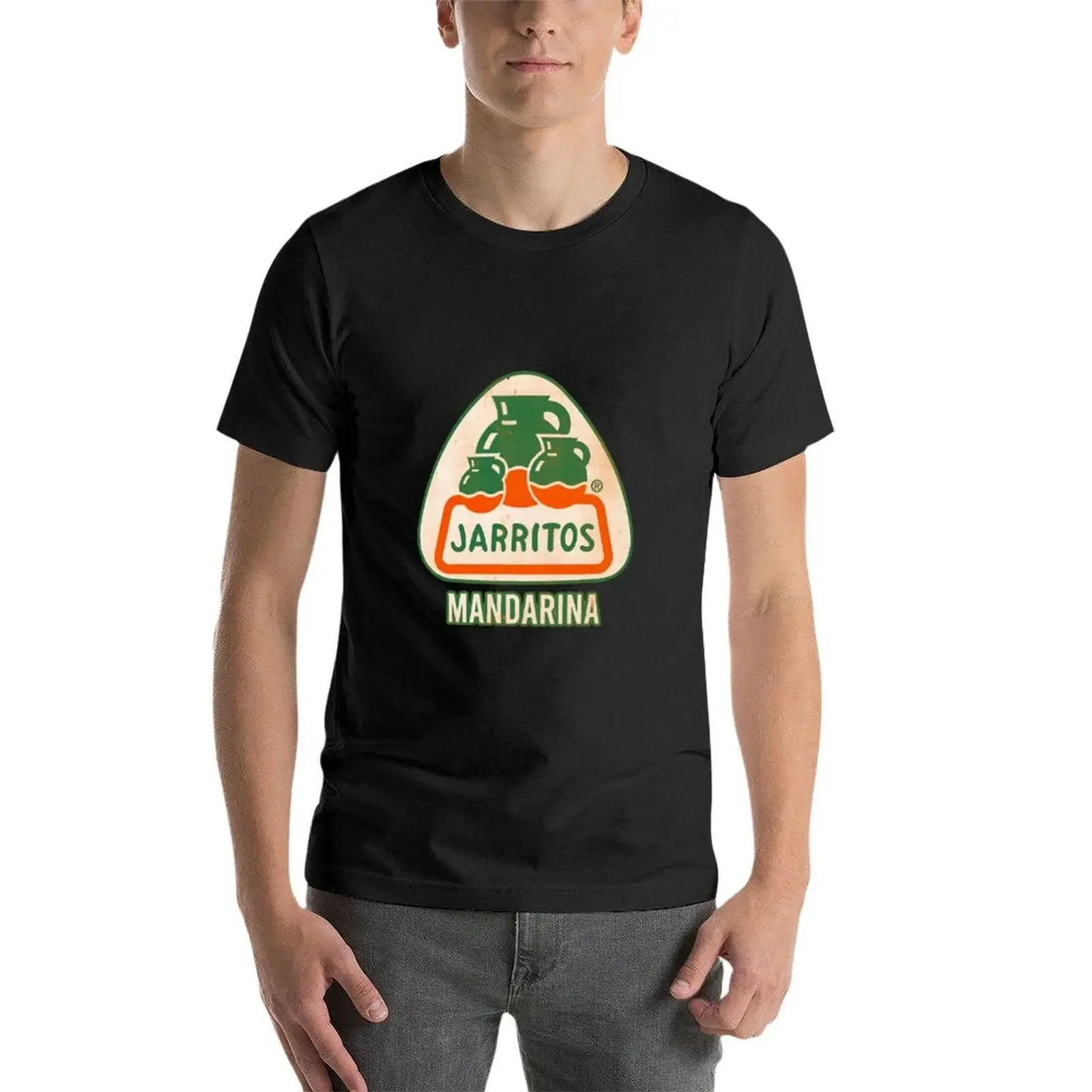 Фото Футболка Jarritos Mandarina для любителей спорта, мужская футболка с аниме, мужские рубашки №4