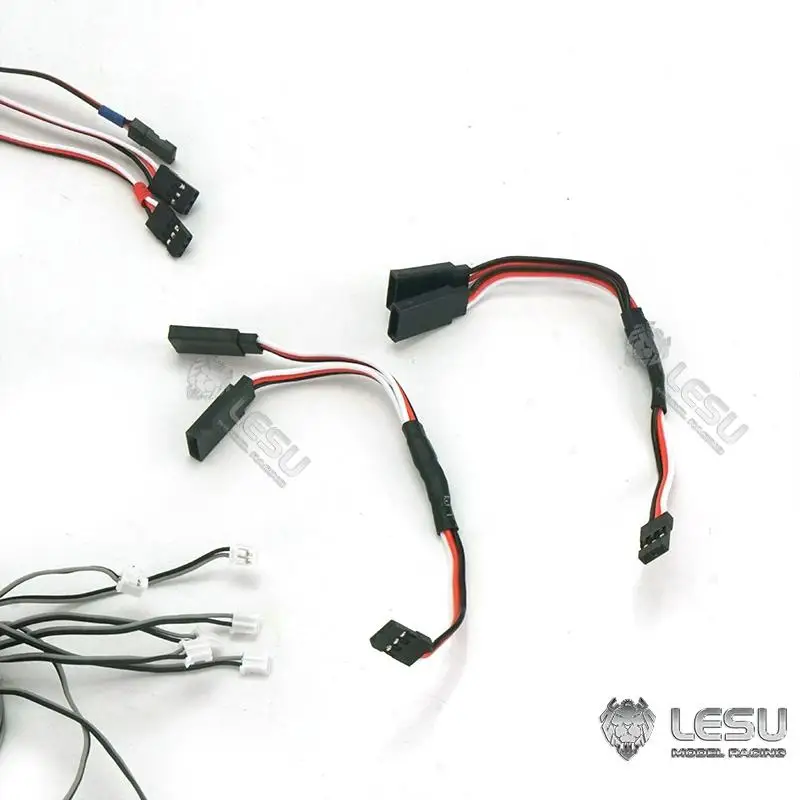 Фото Модель грузовика 1/14, инженерное транспортное средство, модель LED3V, модель экскаватора, полуприцепа №2