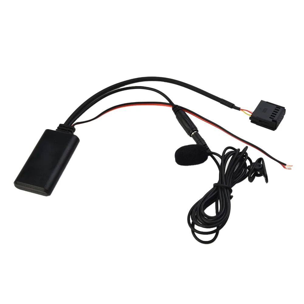 Фото 1 шт. автомобильный вспомогательный кабель-адаптер JieRui-BT 5908 Bluetooth 5,0 аудио AUX + микрофон 1,5 м для Ford Focus 5-12 В №2