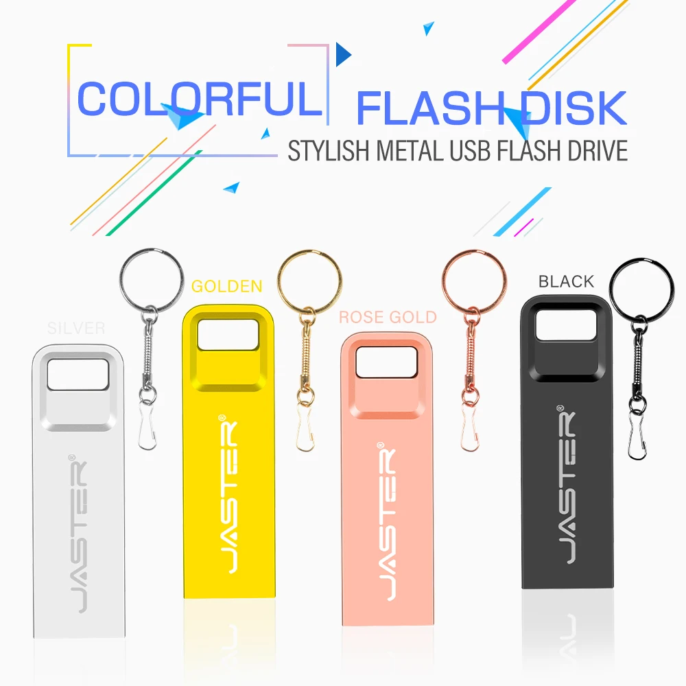 JASTER USB-флеш-накопитель реальной емкости, высокоскоростное создание, бизнес-подарок, металлический материал, 64 ГБ, 32 ГБ