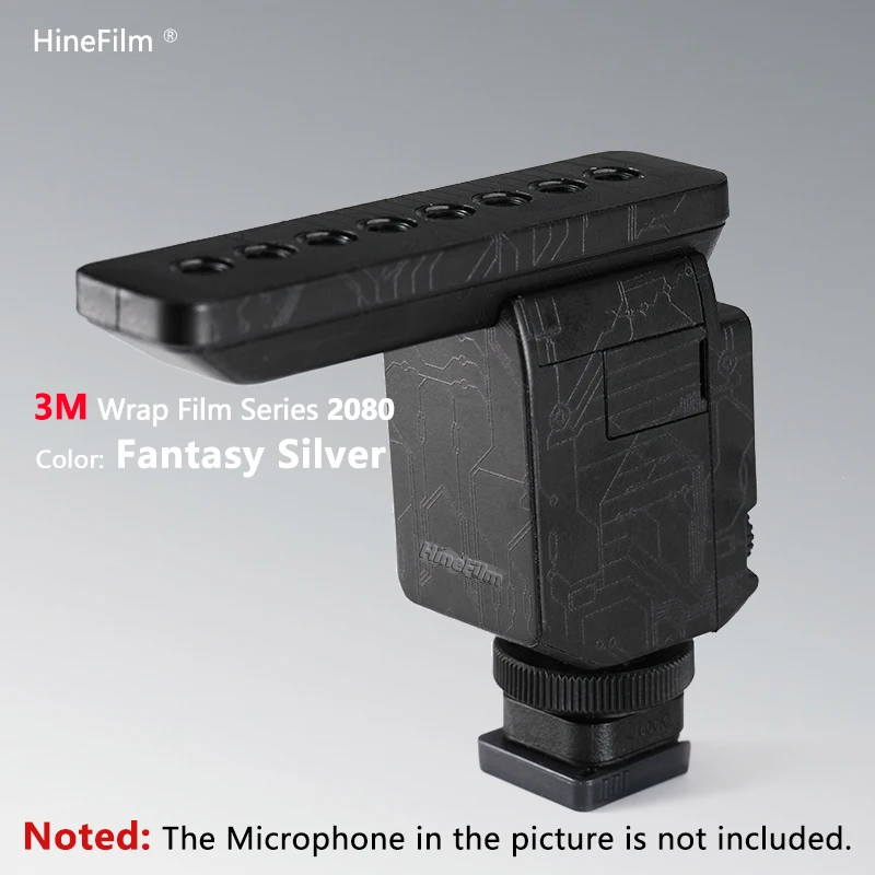 Фото Hinefilm Skin для Sony ECM-B1M, наклейка на микрофон для дробовика, защитная пленка для кожи для Sony ECM B1M, защитная пленка для микрофона, наклейка №2