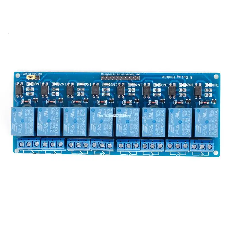 Реле 5 В, 8-канальный модуль щита, модуль оптопары для ARM AVR, Прямая поставка