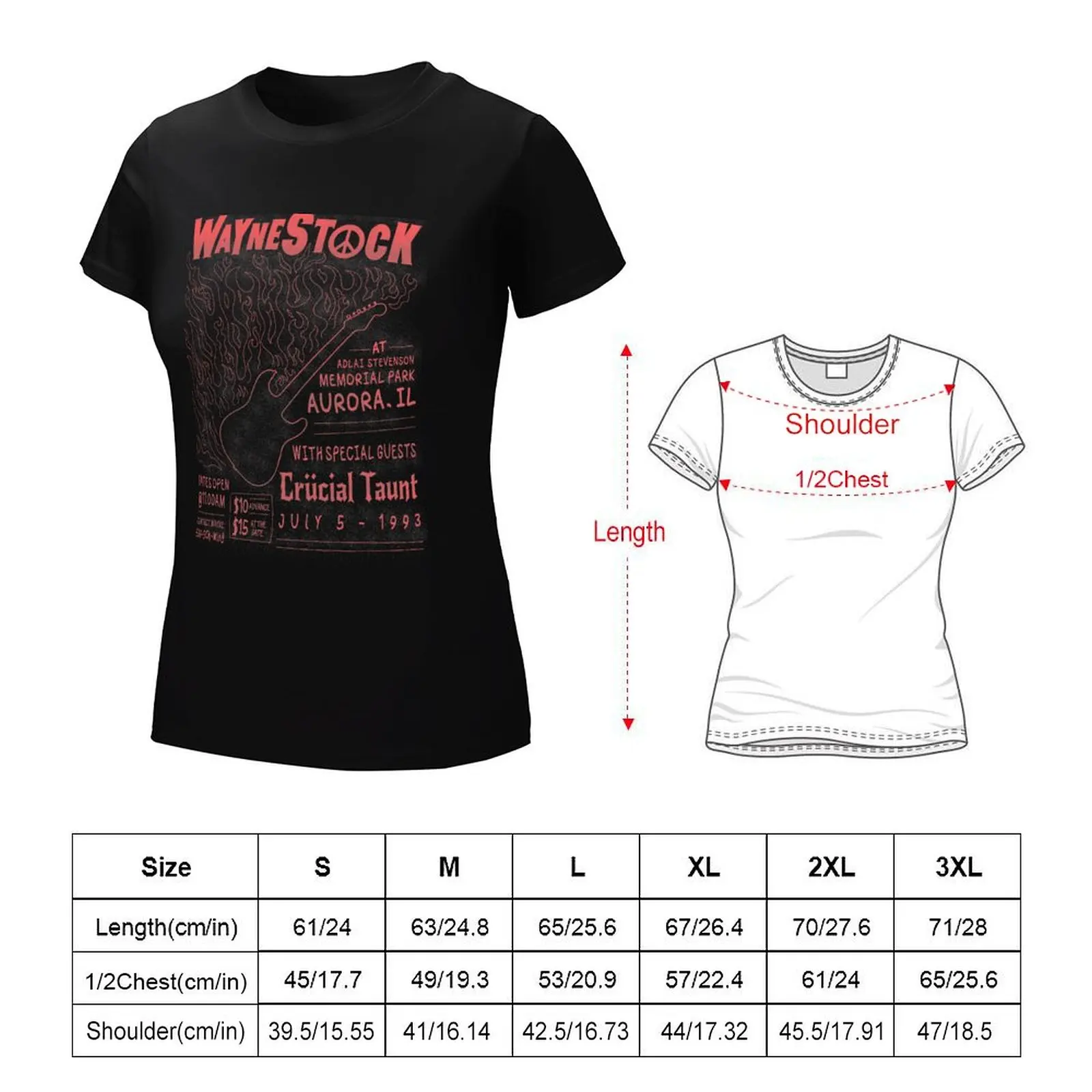 Футболка Waynestock, эстетическая одежда, женская одежда, Женская хлопковая футболка (art.: 3920c7caa34c8) - 3920c7caa34c8