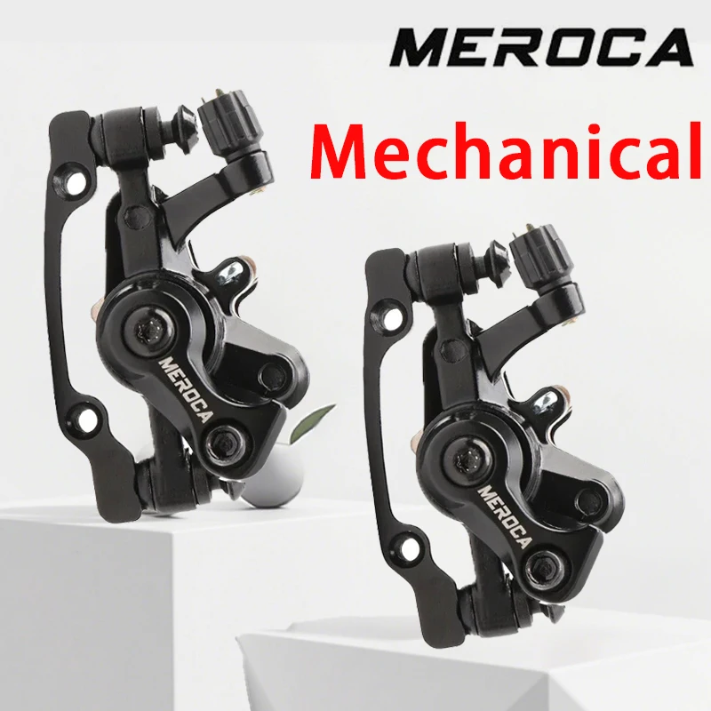 Механический суппорт дискового тормоза MEROCA Mtb, кабель для электрического велосипеда, тормозной суппорт, комплект механических велосипедных суппортов для Shimano Brompton Спорт и развлечения