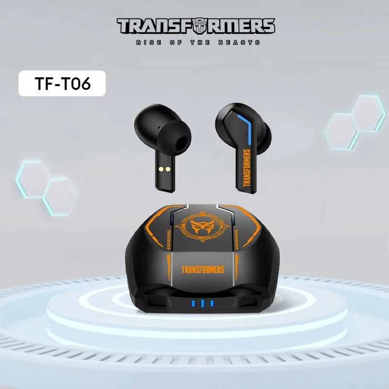 TRANSFORMERS TF-T06 True Wireless Bluetooth 5.3 Наушники с шумоподавлением HiFi Звуковые наушники Игровая музыка Выбор геймера Наушники