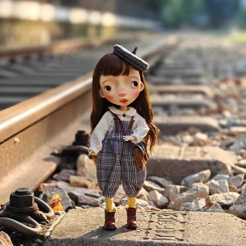 Фото Новая 1/6 25 см Bucktooth Girl Black sd BJD кукла Большая кукла материал DIY Премиум Смола Детская игрушка для девочек бесплатная доставка со склада №2