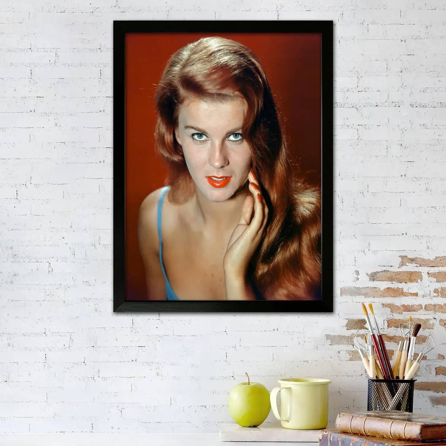 Фото Плакат на холсте Ann-Margret и настенное искусство, печать с изображением, современный декор для семейной спальни, декоративная живопись №2