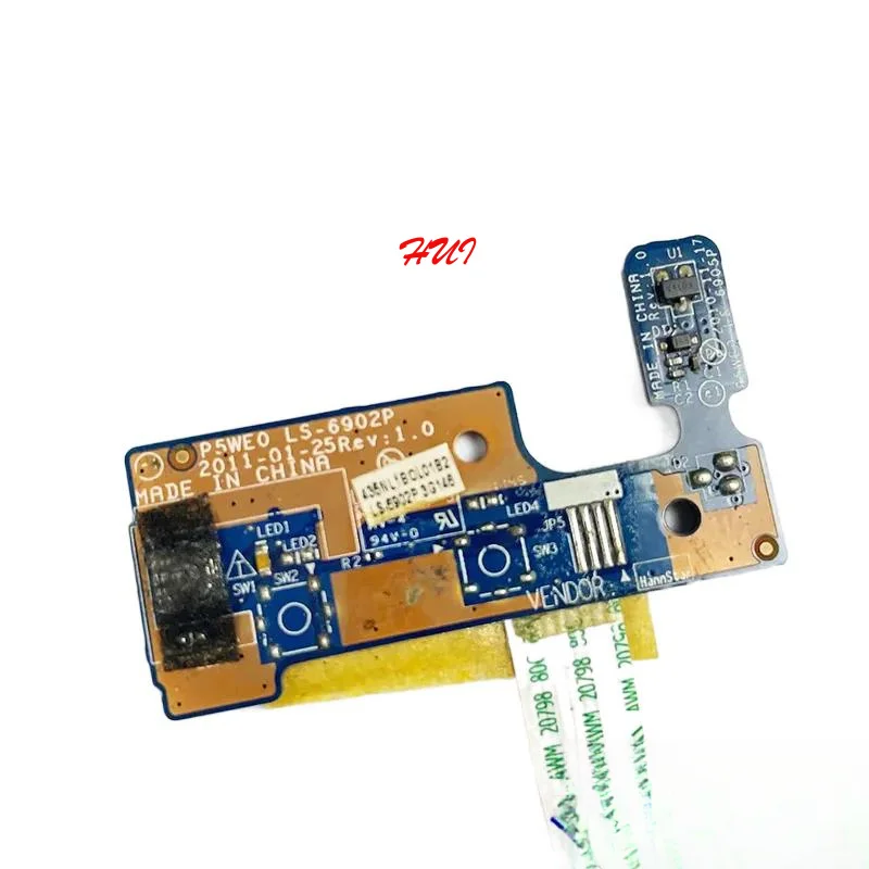 Фото A для Acer Aspire 5750 5750G 5350 5755 5755G 5780, плата кнопки питания ноутбука с кабелем P5WE0 LS-6902P, аксессуары для ремонта №2