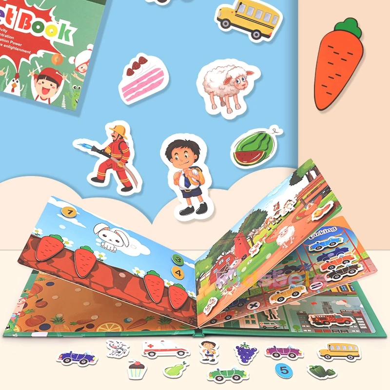 Фото Обучающая книга Монтессори для детей 1-3-5 лет №4