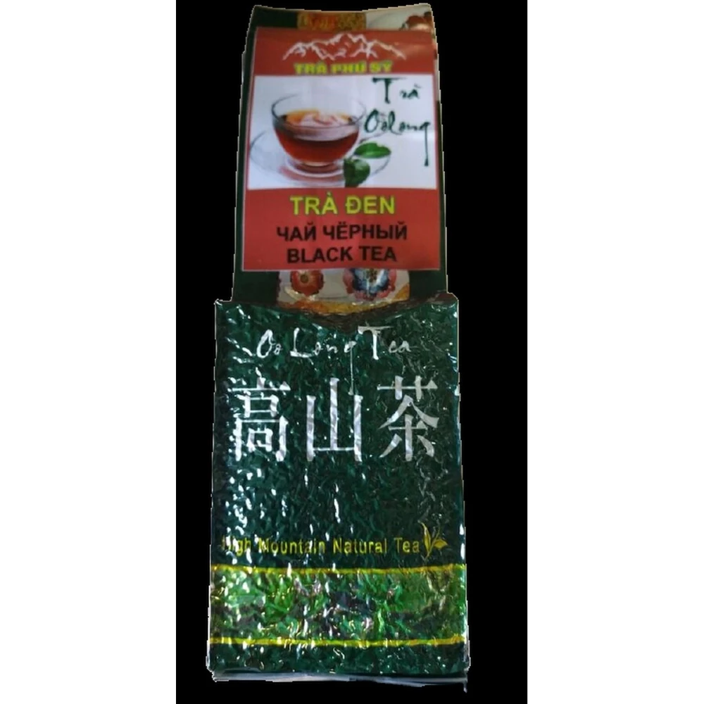 Вьетнамский черный чай улун Oolong black Tra Phu Sy, 100 г