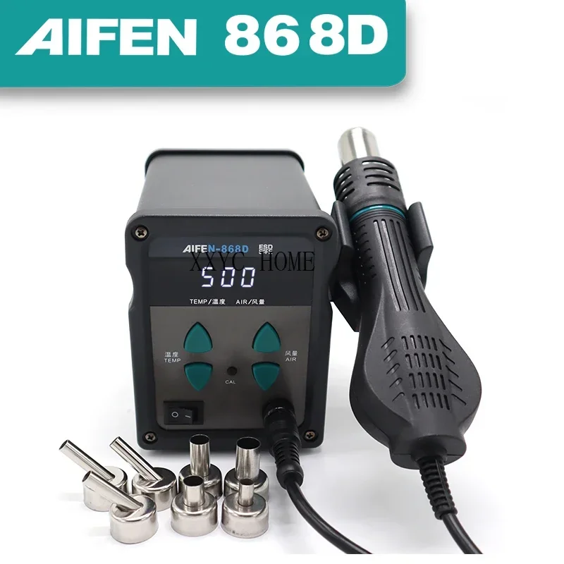 Фото AIFEN-868D Stasiun Udara Panas 700W LED Digital Solder Besi Pematrian Ulang Stasiun Solder Pistol Panas для Perbaikan Pengelas №3