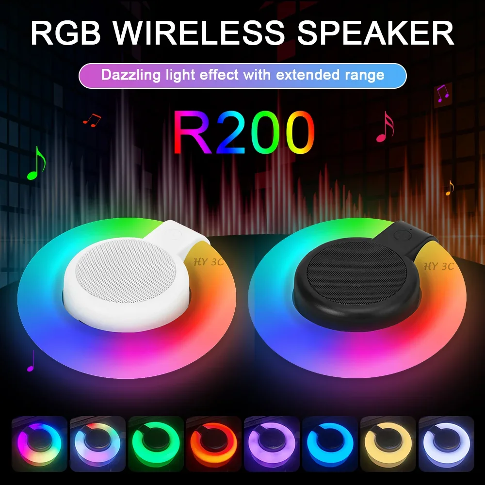 Royaldraid R200 RGB неоновый свет с динамиком для PS4 украшение спальни беспроводной ритмический динамик мягкое освещение рег...