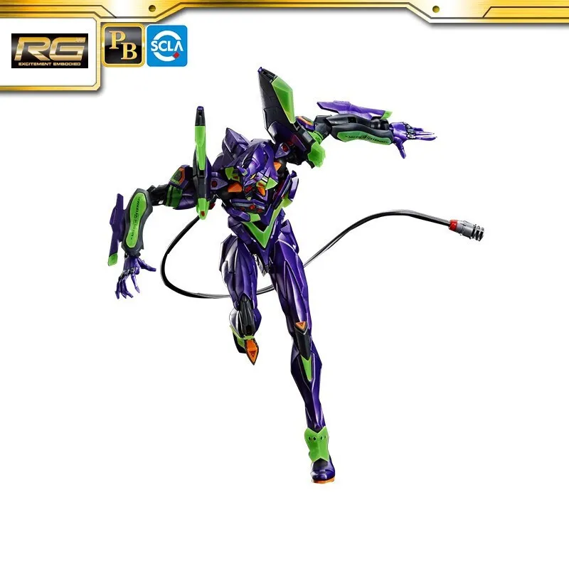 Bandai (BANDAI) RG New Century Евангелиевый воин EVA собранная модель игрушки 18 см RG No. 1. Машинная ночная битва.