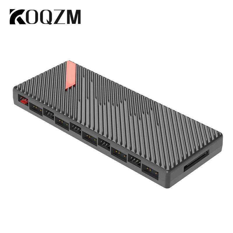 10-портовый 4-контактный порт PWM ARGB и 10-портовый 3-контактный разветвитель 5 В, контроллер концентратора, магнитный Универсальный ПК-регулятор, ПК, стандартный разветвитель вентилятора охлаждения