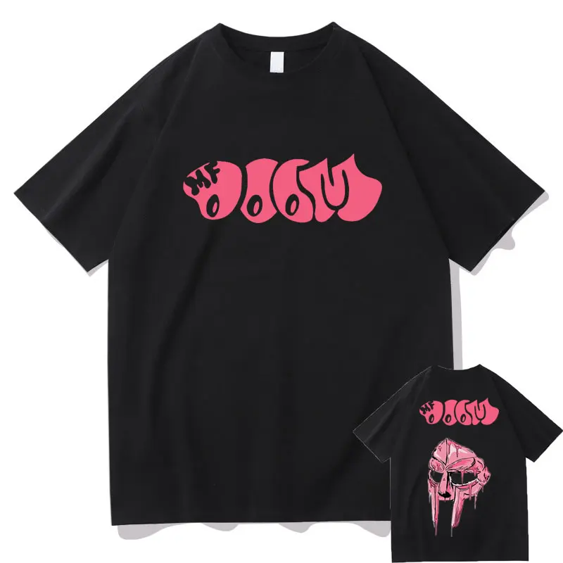Mf Doom-Camiseta de algodón para hombre y mujer, camisa с letras, ropa de Anime
