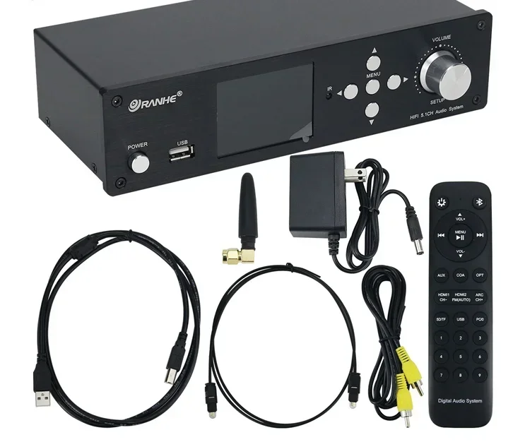 НОВЫЙ RH-899X серебристыйчерный DSD аудиоплеер без потерь DTSAC3 декодирование аудиоплеер HDMI оптическое волокно и коаксиальный 5.1-канальный (art.: 3920d22b936f5) - 3920d22b936f5