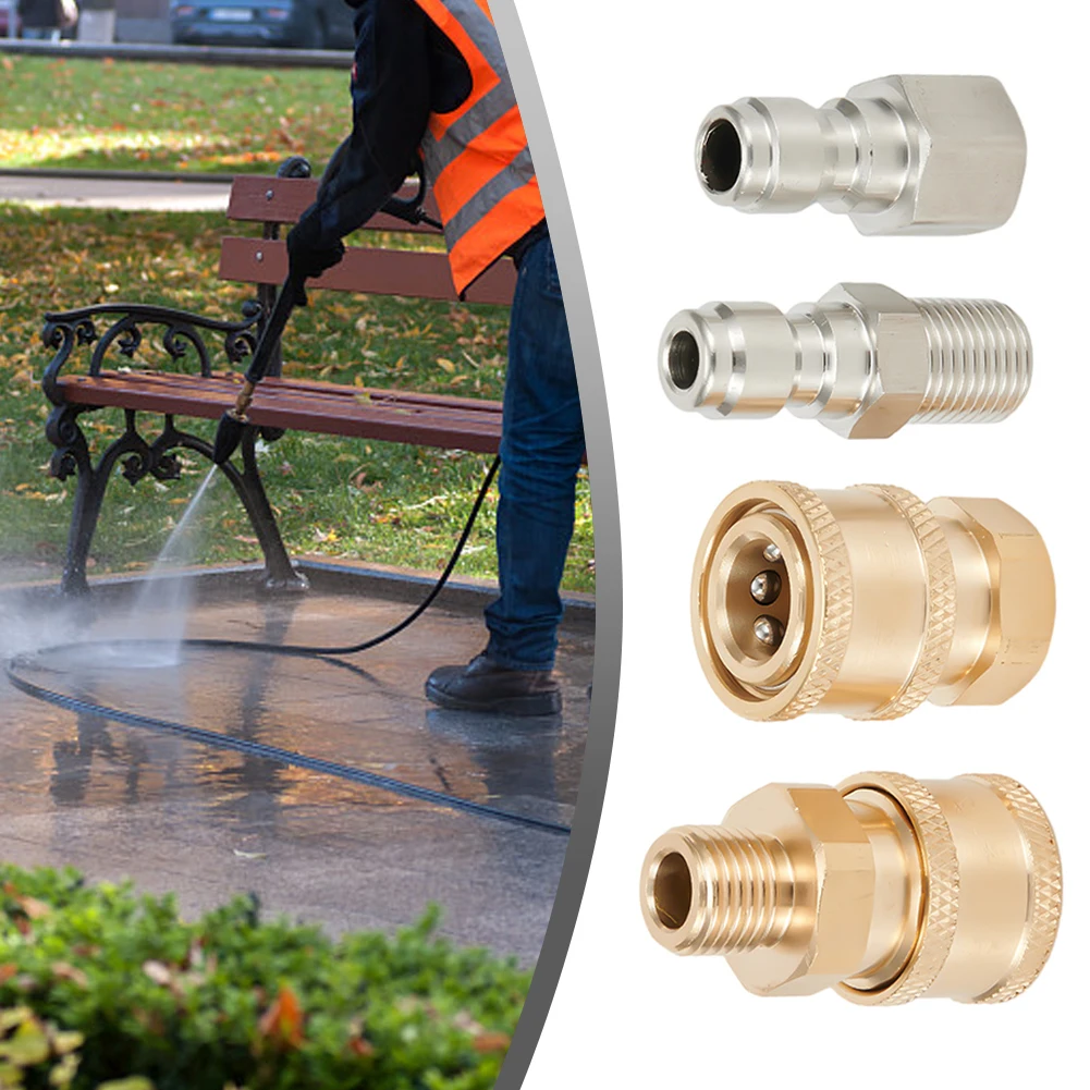 14 Quick Connector Pressure Washer Connector Coupling Quick Release Adapter Garden High Pressure Cleaning Machine Connector (art.: 3920ca2bf2a62) - 3920ca2bf2a62